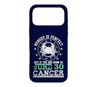 Signe du Zodiaque Cancer 30 Juin Horoscope Astrologie Anniversaire Coque pour iPhone 17 Pro Max