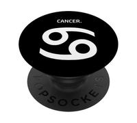 Signe du Zodiaque Cancer PopSockets PopGrip Adhésif