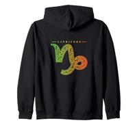 Signe du zodiaque Capricorne ornemental vintage Sweat à Capuche