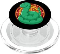 Signe du Zodiaque Chinois Serpent (Branche de la Terre) PopSockets PopGrip pour MagSafe