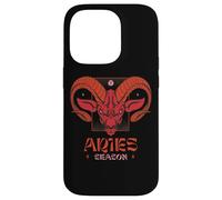Signe du zodiaque du feu de la saison du Bélier - Astrologie Coque pour iPhone 14 Pro