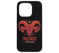 Signe du zodiaque du feu de la saison du Bélier - Astrologie Coque pour iPhone 15 Pro