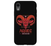 Signe du zodiaque du feu de la saison du Bélier - Astrologie Coque pour iPhone XR