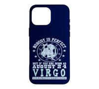Signe du Zodiaque étoile Vierge 24 août Horoscope Astrologie Coque pour iPhone 16 Pro Max