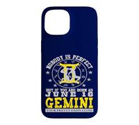 Signe du Zodiaque Gémeaux 16 Juin Horoscope Astrologie Anniversaire Coque pour iPhone 15