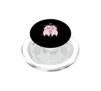 Signe du Zodiaque Gémeaux en Tant Que Cochon PopSockets PopGrip pour MagSafe