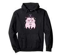 Signe du Zodiaque Gémeaux en Tant Que Cochon Sweat à Capuche
