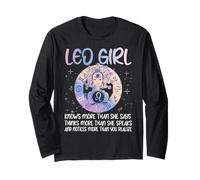 Signe du Zodiaque Lion Fille Astrologie Anniversaire Horoscope Amoureux Manche Longue