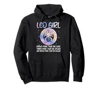 Signe du Zodiaque Lion Fille Astrologie Anniversaire Horoscope Amoureux Sweat à Capuche
