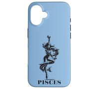 Signe du Zodiaque Poissons Anniversaire Ascendant Horoscope Coque pour iPhone 16