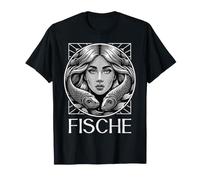 Signe du Zodiaque Poissons Anniversaire Ascendant Horoscope T-Shirt