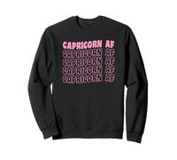 Signe du Zodiaque Sagittaire AF Rétro Vintage Style Capricorne Sweatshirt