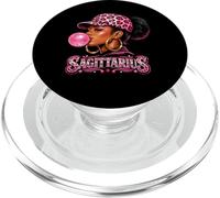 Signe du Zodiaque Sagittaire Astrologie Mélanine Reine Noire PopSockets PopGrip pour MagSafe