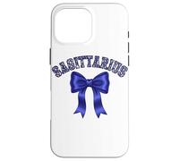 Signe du Zodiaque Sagittaire Coquette Bow Astrologie Design Coque pour iPhone 16 Pro Max