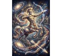 Signe du Zodiaque Sagittaire Puzzle en Bois 1000 Pièces Adultes Et Enfants,Premium,Bois,Jeu Éducatif,Cadeau,Défi,Déco Murale,Dès 14 Ans,Anti-Stress,Détente,Casse-tête (75x50cm)