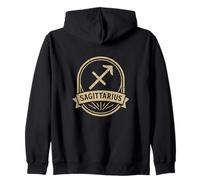 Signe du zodiaque Sagittaire Vintage Rétro Sweat à Capuche