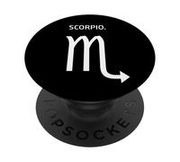 Signe du Zodiaque Scorpion Idée PopSockets PopGrip Adhésif