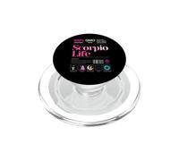 Signe du Zodiaque Scorpion PopSockets PopGrip pour MagSafe