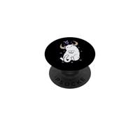 Signe du Zodiaque Taureau comme Horoscope de Chat PopSockets PopGrip Adhésif