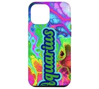 Signe du Zodiaque Verseau Abstrait Couleur Tourbillon Graphique Coque pour iPhone 12 Pro Max