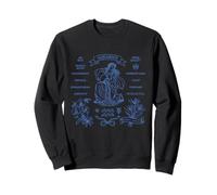 Signe du Zodiaque Verseau Vintage Esthétique Line Art Sweatshirt