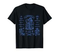 Signe du Zodiaque Verseau Vintage Esthétique Line Art T-Shirt