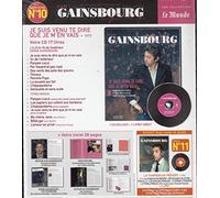 Signé Gainsbour. Je suis venu te dire que je m'en vais.+ Titres Bonus