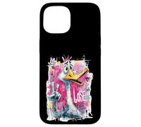Signe Graphique Funny Goose Peace Graffiti Pop Character Oiseau Coque pour iPhone 15