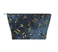 Signe Musical de Musique en métal, Trousse de Toilette Trousse de Maquillage Sac à cosmétiques Trousse de Toilette de Voyage Portable