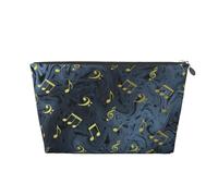 Signe Musical de Musique en métal, Trousse de Toilette Trousse de Maquillage Sac à cosmétiques Trousse de Toilette de Voyage Portable