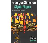 Signe Picpus Simeno (Folio Policier) (English and French Edition) by Georges Simenon (2010-06-01)