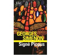 Signé Picpus Une enquête du commissaire Maigret - Georges Simenon - Gallimard - Poche - Roman