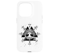 Signe Viking avec Runes Mjölnir mythologie Nordique Coque pour iPhone 15 Pro