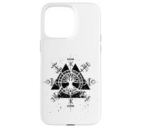 Signe Viking avec Runes Mjölnir mythologie Nordique Coque pour iPhone 15 Pro Max