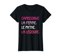 Signe zodiaque humour signe astrologique femme Capricorne T-Shirt