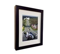 Signée par Guy Martin Isle of Man TT 2014 Race autographe Photo Cadre photo