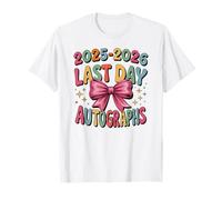 Signer Mon 2026 Last Day School Class Autographe Signing T-Shirt
