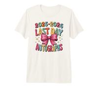 Signer Mon 2026 Last Day School Class Autographe Signing T-Shirt Haut de Gamme