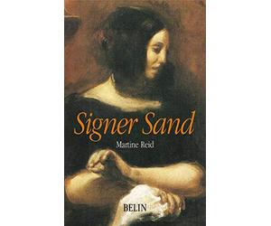 Signer Sand, l'oeuvre et le nom