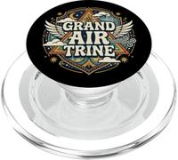 Signes astrologiques du Grand Air Trine PopSockets PopGrip pour MagSafe