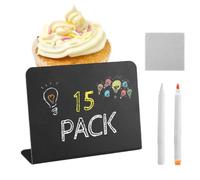 Signes de buffet générique alimentaire : étiquettes alimentaires buffet, petits panneaux de table 15x, étiquettes de nom de table, marque-places pour la vente au détail et célébration