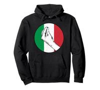 Signes De Gestes Italiens Drapeau Rétro Vintage Sweat à Capuche