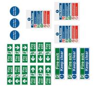 Signes de sortie droite gauche vers le haut vers le bas Keep Clear Action Door Keep Shut Panneau de signalisation d'évasion