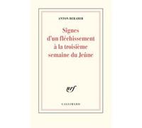 Signes d'un fléchissement à la troisième semaine du Jeûne Anton Beraber (Auteur)