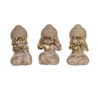 Signes Grimalt - Bouddha 3 Uni. Dorado de Resin