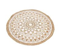 Signes Grimalt By Sigris - Tapis d'intérieur en textile | Tapis blanc - 1 x 90 x 90 cm