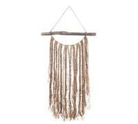 SIGNES GRIMALT Décoration murale de style balinaise en Bois flotté et Rafia, Hauteur 65 cm