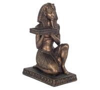 Signes Grimalt - Figure décorative du roi d'Egypte en bronze de style classique pour votre maison