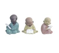 Signes Grimalt - Figures de Bouddha étudiant comprend 3 unités Figures Buddhas Oriental Collection
