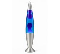 Signes Grimalt Lampe de bureau Lave 35 cm Lilas, bleu, métal, 35 x 10 x 10 cm